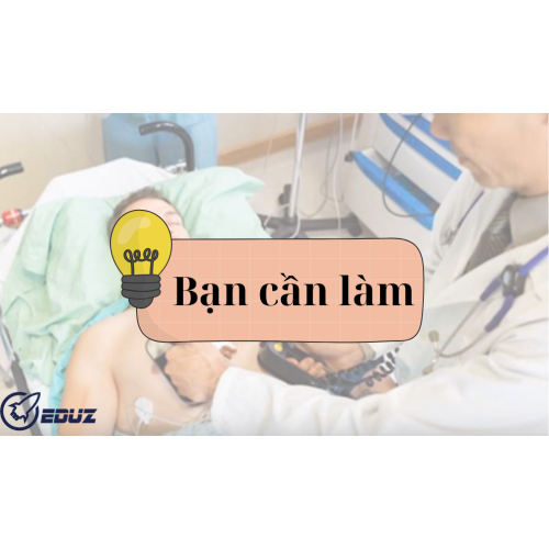 B. Bạn cần làm